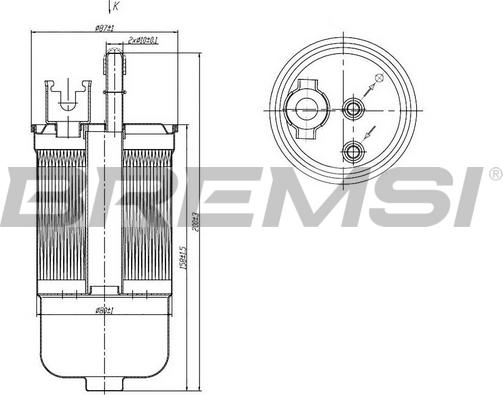 Bremsi FE1504 - Degvielas filtrs autodraugiem.lv