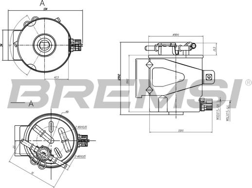 Bremsi FE1313 - Degvielas filtrs autodraugiem.lv