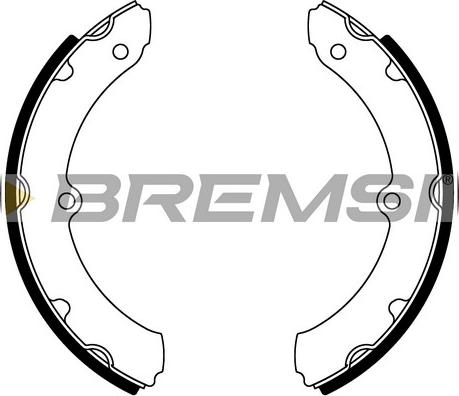 Bremsi GF0990 - Bremžu loku komplekts autodraugiem.lv