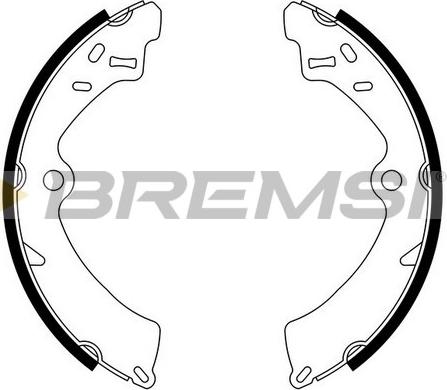 Bremsi GF0903 - Bremžu loku komplekts autodraugiem.lv