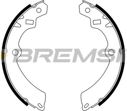 Bremsi GF0902 - Bremžu loku komplekts autodraugiem.lv