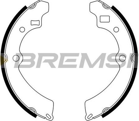 Bremsi GF0907 - Bremžu loku komplekts autodraugiem.lv