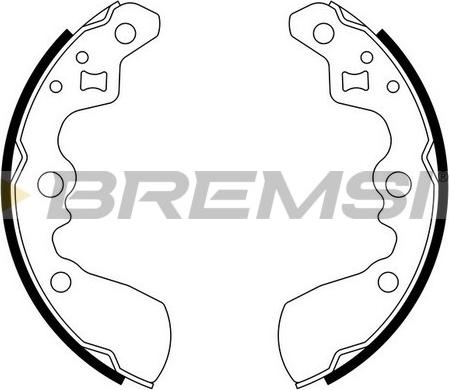 Bremsi GF0911 - Bremžu loku komplekts autodraugiem.lv