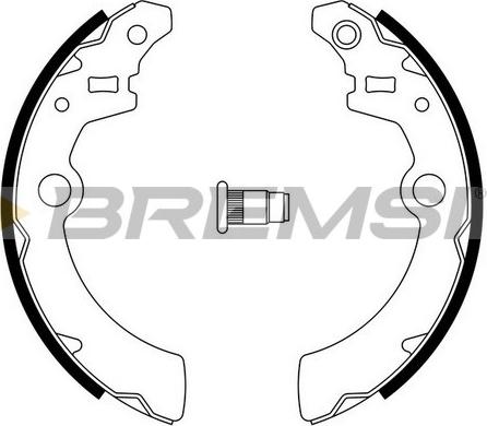 Bremsi GF0918 - Bremžu loku komplekts autodraugiem.lv