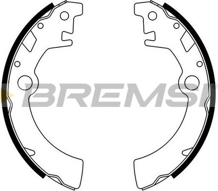 Bremsi GF0917 - Bremžu loku komplekts autodraugiem.lv