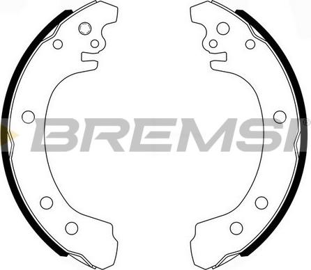 Bremsi GF0981 - Bremžu loku komplekts autodraugiem.lv