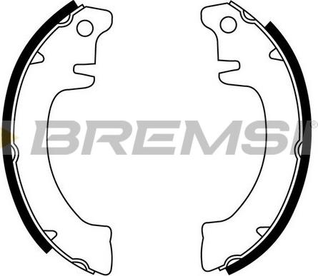 Bremsi GF0406 - Bremžu loku komplekts autodraugiem.lv