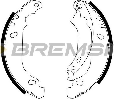 Bremsi GF0408 - Bremžu loku komplekts autodraugiem.lv