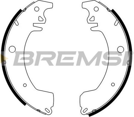 Bremsi GF0410 - Bremžu loku komplekts autodraugiem.lv