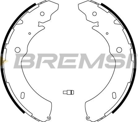 Bremsi GF0640 - Bremžu loku komplekts autodraugiem.lv