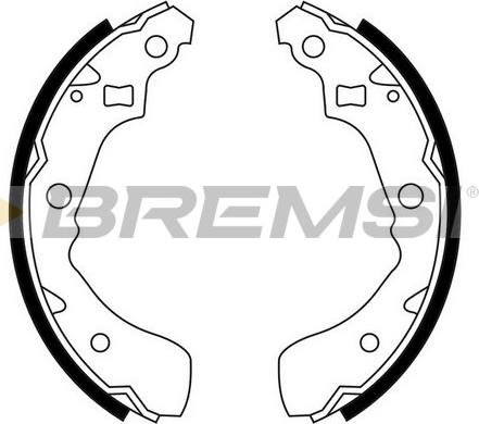 Bremsi GF0665 - Bremžu loku komplekts autodraugiem.lv