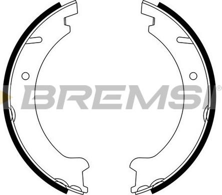 Bremsi GF0606 - Bremžu loku kompl., Stāvbremze autodraugiem.lv