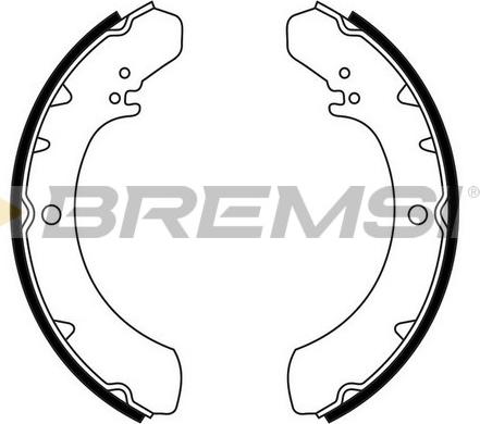 Bremsi GF0678 - Bremžu loku komplekts autodraugiem.lv