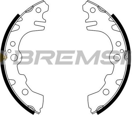 Bremsi GF0673 - Bremžu loku komplekts autodraugiem.lv