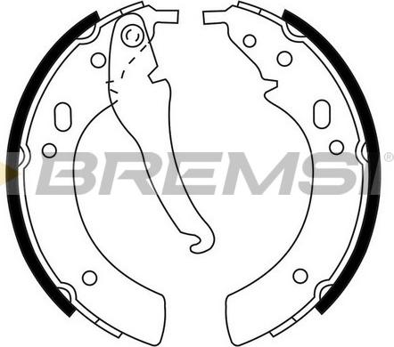 Bremsi GF0074 - Bremžu loku komplekts autodraugiem.lv