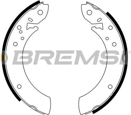 Bremsi GF0194 - Bremžu loku komplekts autodraugiem.lv