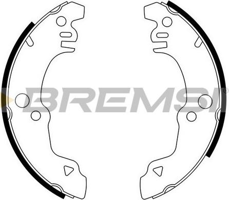 Bremsi GF0193 - Bremžu loku komplekts autodraugiem.lv