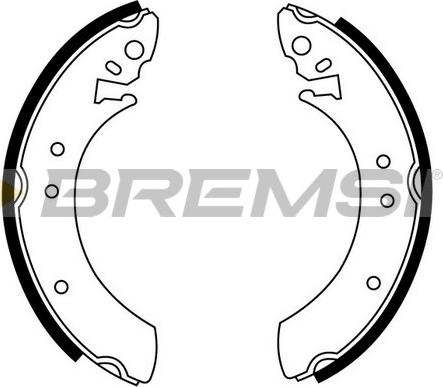 Bremsi GF0192 - Bremžu loku komplekts autodraugiem.lv