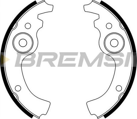 Bremsi GF0141 05/10 - Bremžu loku komplekts autodraugiem.lv