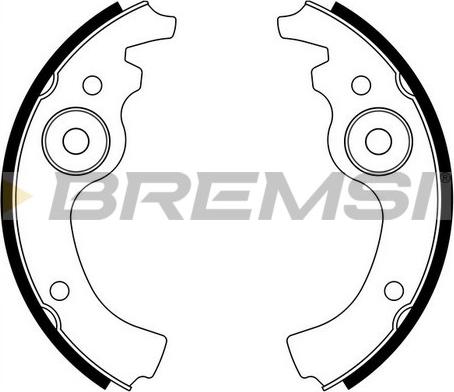 Bremsi GF0141 - Bremžu loku komplekts autodraugiem.lv