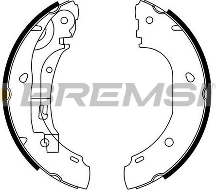 Bremsi GF0186 - Bremžu loku komplekts autodraugiem.lv