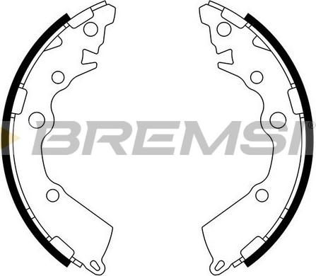 Bremsi GF0805 - Bremžu loku komplekts autodraugiem.lv