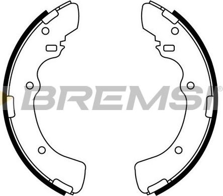 Bremsi GF0819 - Bremžu loku komplekts autodraugiem.lv