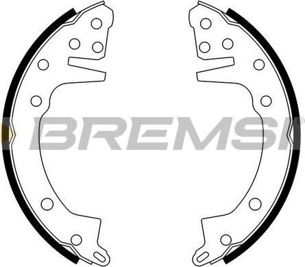 Bremsi GF0811 - Bremžu loku komplekts autodraugiem.lv