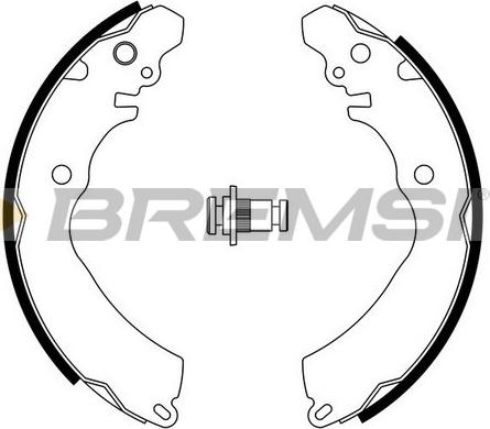 Bremsi GF0818 - Bremžu loku komplekts autodraugiem.lv