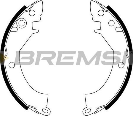 Bremsi GF0812 - Bremžu loku komplekts autodraugiem.lv