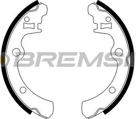 Bremsi GF0883 - Bremžu loku komplekts autodraugiem.lv