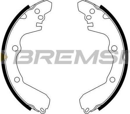 Bremsi GF0822 - Bremžu loku komplekts autodraugiem.lv