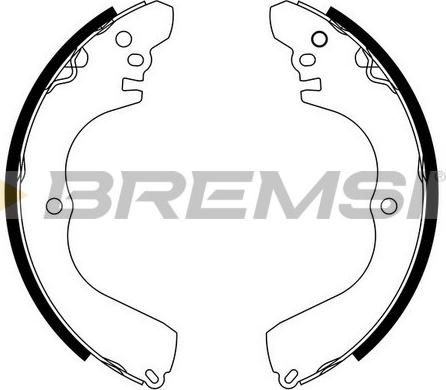 Bremsi GF0827 - Bremžu loku komplekts autodraugiem.lv