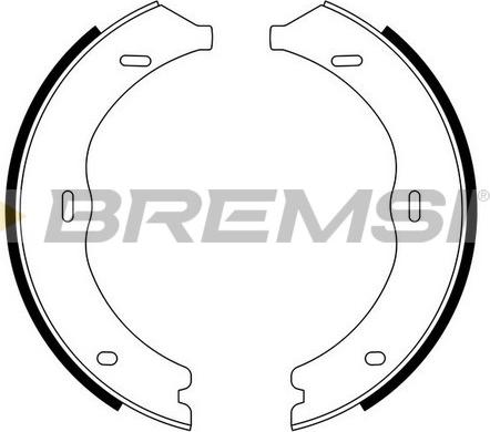 Bremsi GF0316 - Bremžu loku kompl., Stāvbremze autodraugiem.lv