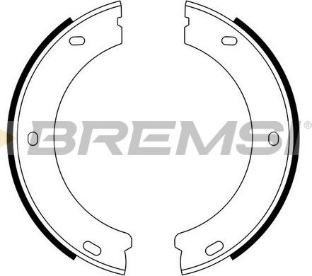 Bremsi GF0384 - Bremžu loku komplekts autodraugiem.lv