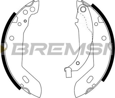 Bremsi GF0381 - Bremžu loku komplekts autodraugiem.lv