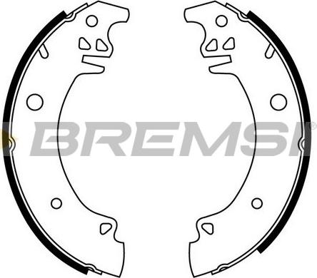 Bremsi GF0376 - Bremžu loku komplekts autodraugiem.lv