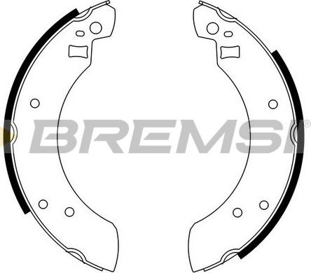 Bremsi GF0201 - Bremžu loku komplekts autodraugiem.lv