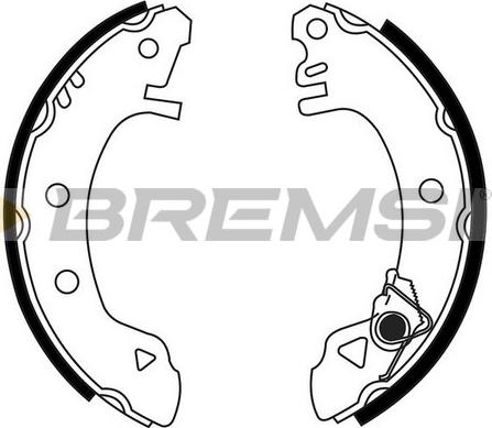 Bremsi GF0214 - Bremžu loku komplekts autodraugiem.lv
