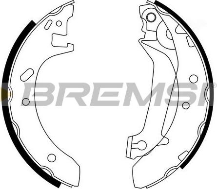 Bremsi GF0229 - Bremžu loku komplekts autodraugiem.lv