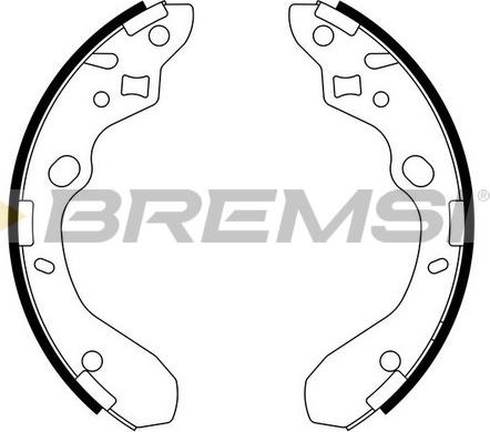 Bremsi GF0792 - Bremžu loku komplekts autodraugiem.lv