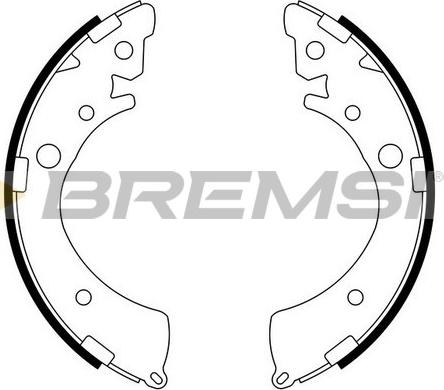 Bremsi GF0709 - Bremžu loku komplekts autodraugiem.lv