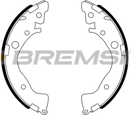 Bremsi GF0719 - Bremžu loku komplekts autodraugiem.lv