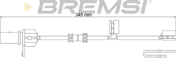 Bremsi WI0968 - Indikators, Bremžu uzliku nodilums autodraugiem.lv