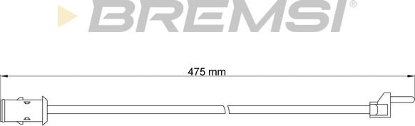 Bremsi WI0903 - Indikators, Bremžu uzliku nodilums autodraugiem.lv