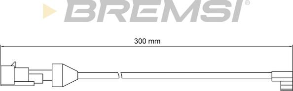 Bremsi WI0902 - Indikators, Bremžu uzliku nodilums autodraugiem.lv