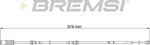 Bremsi WI0915 - Indikators, Bremžu uzliku nodilums autodraugiem.lv