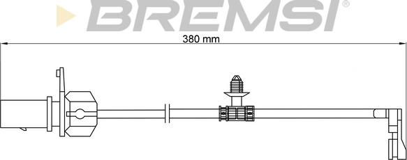 Bremsi WI0913 - Indikators, Bremžu uzliku nodilums autodraugiem.lv