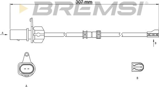 Bremsi WI0981 - Indikators, Bremžu uzliku nodilums autodraugiem.lv