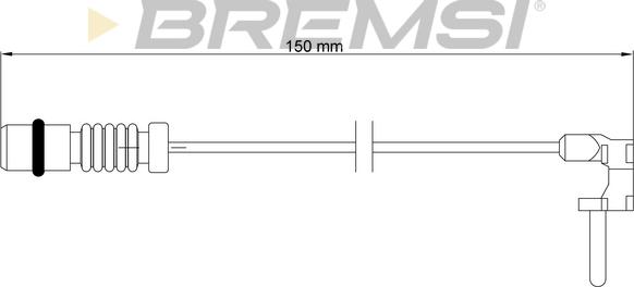 Bremsi WI0595 - Indikators, Bremžu uzliku nodilums autodraugiem.lv